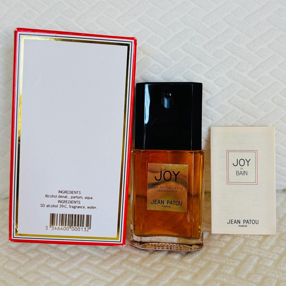 Jean Patou Joy Eau De‎ Toilette Vaporisateur 45 ml / 1.5 oz Unused Vintage 1998 - Picture 3 of 7